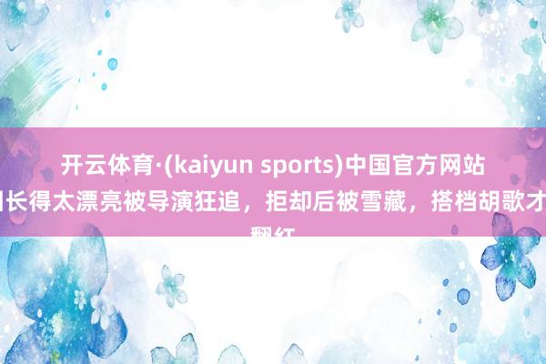 开云体育·(kaiyun sports)中国官方网站 她因长得太漂亮被导演狂追,拒却后被雪藏,搭档胡歌才翻红